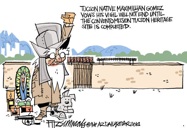 Daily Fitz Cartoon: On a mission